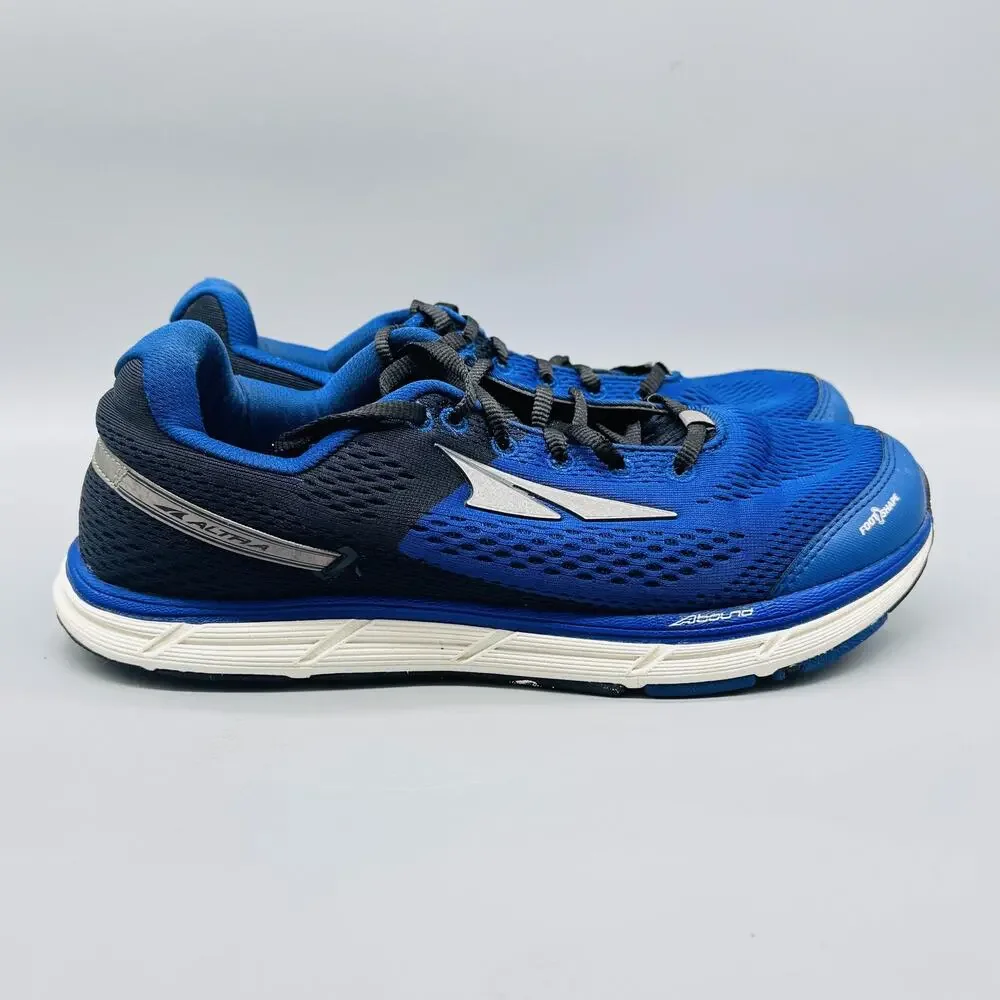 Altra Shoes Mens 9.5 Blue Zero Drop Instinct 4 Trail Running Athletic Sneakers
